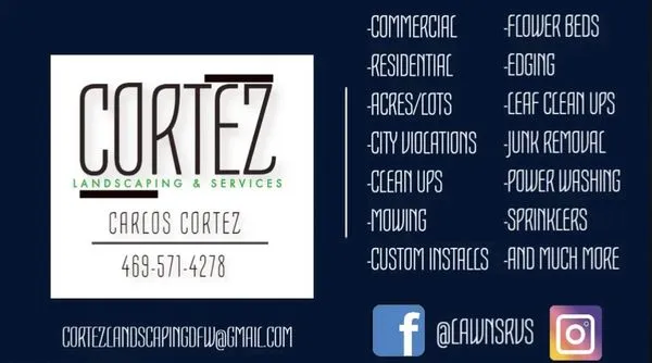 CG Landscaping and services Logo