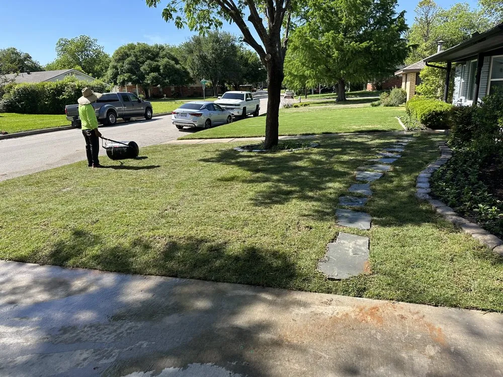 Custom garden landscaping in North Richland Hills, TX - C&G Landscaping