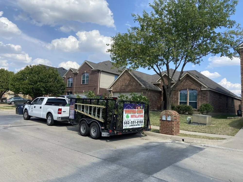 Custom garden landscaping near you in North Richland Hills, TX by C&G Landscaping