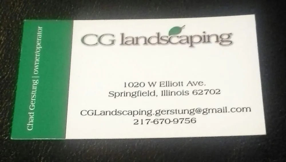 Reliable yard maintenance in Springfield, IL by CG Landscaping