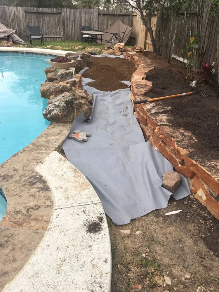 Reliable landscape installation experts serving Magnolia, TX - CG Lawn Service