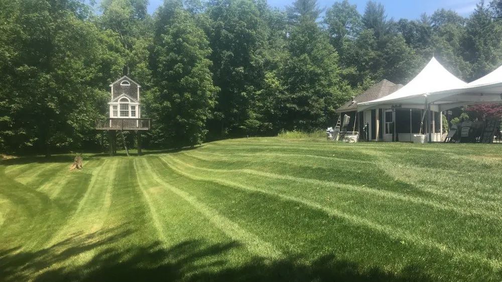 Expert outdoor landscaping for beautiful yards in Winchendon, MA by C&G Lawncare