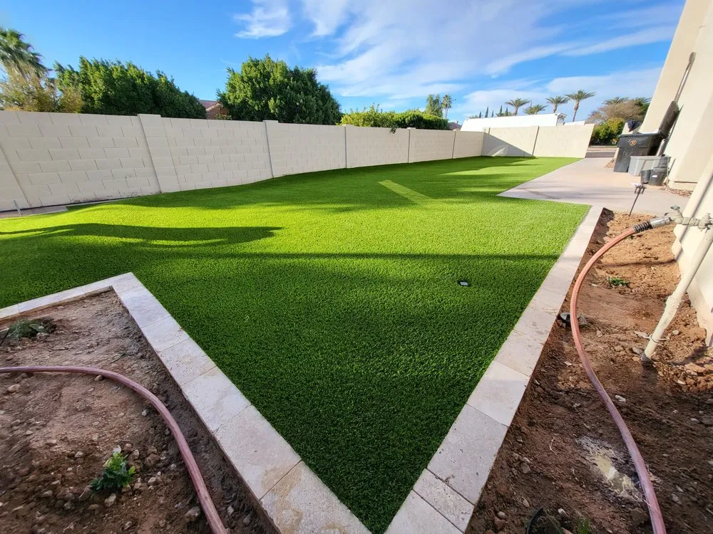 Trusted yard maintenance for beautiful yards in Phoenix, AZ by C&G Turf Pros