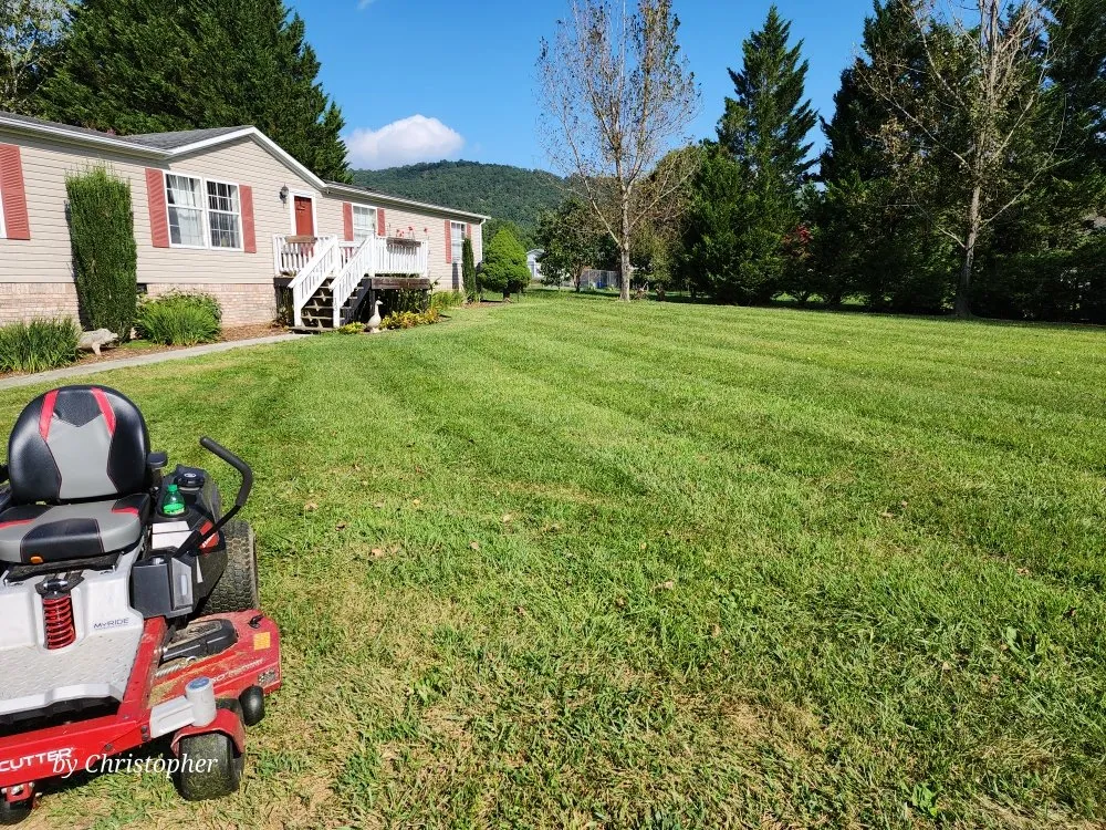 Trusted lawn mowing service in Brevard, NC by C&G Twice As Nice Lawnservice