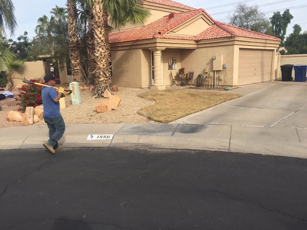 Expert garden landscaping in Chandler, AZ by CGL Landscaping