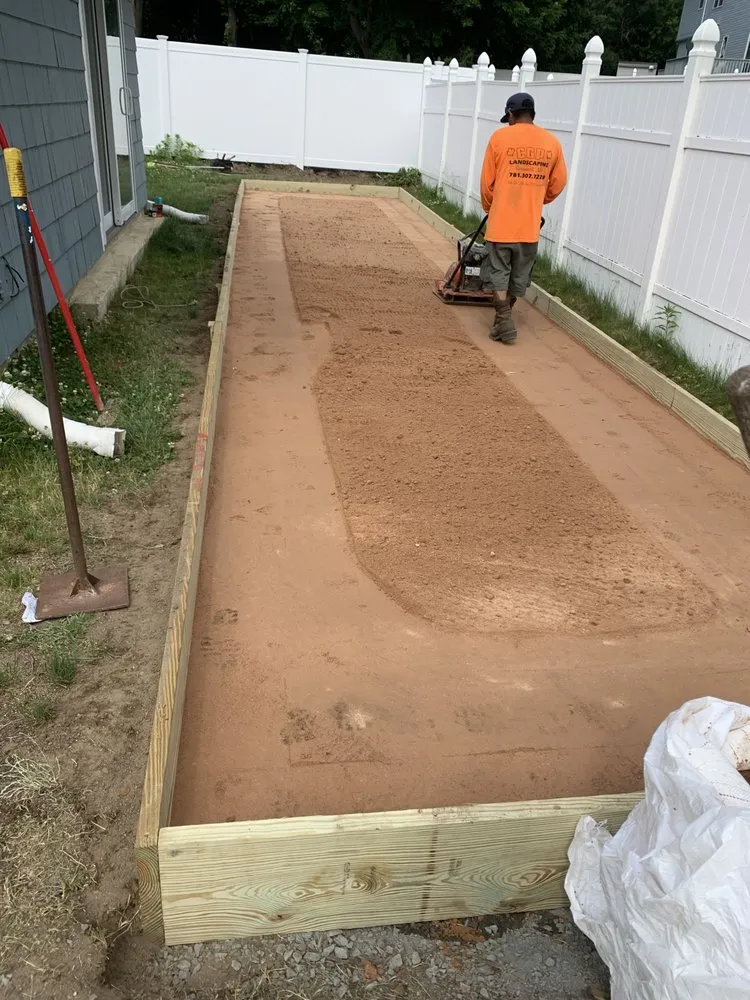 Local yard cleanup service with custom design across Swampscott, MA - CGP Landscaping