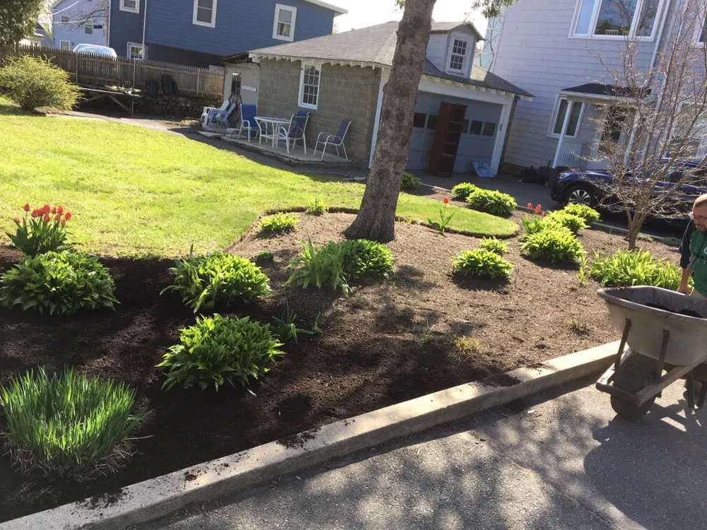 Local landscaping services with custom design in Swampscott, MA by CGP Landscaping