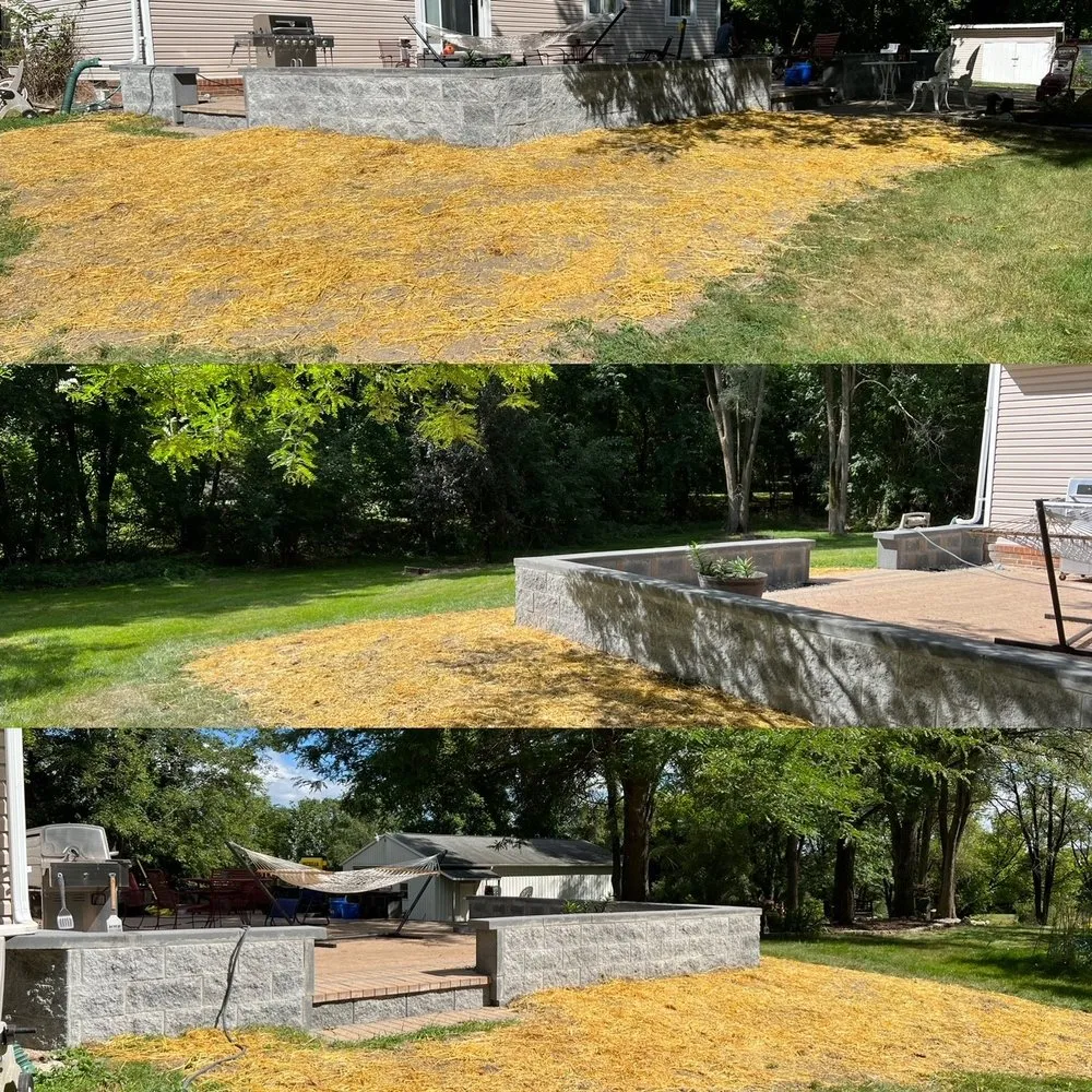 Affordable outdoor landscaping with custom design across Brighton, MI - CGS Contracting