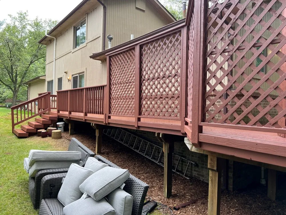 Professional landscaping services for homes in Brighton, MI by CGS Contracting