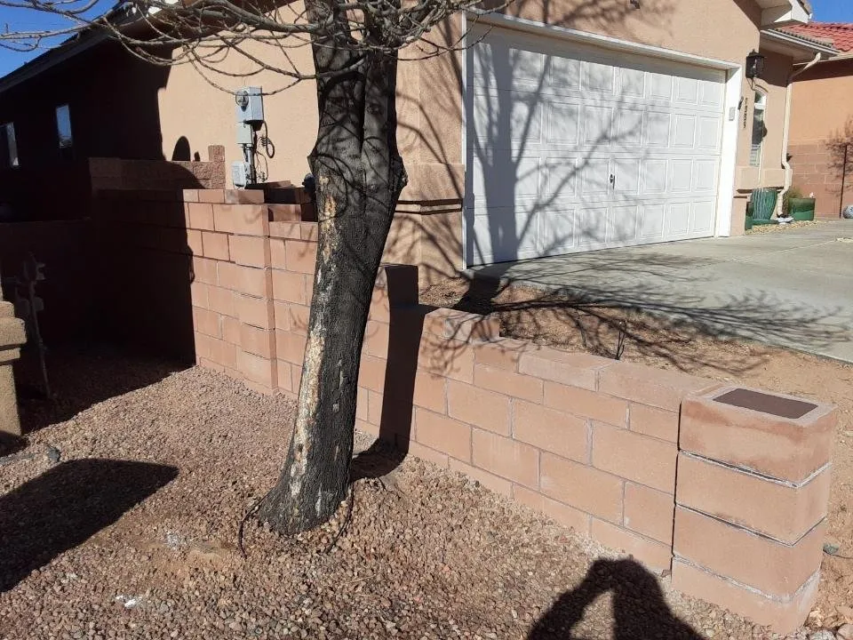 Professional yard cleanup service for residential properties in Los Lunas, NM by CGS Landscaping