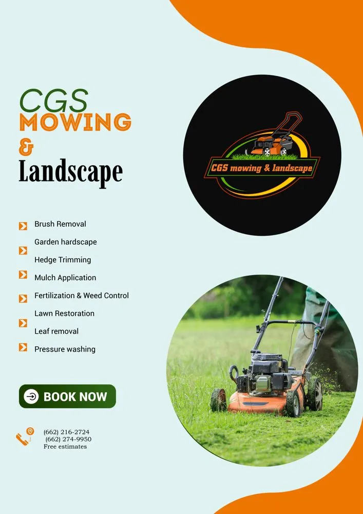 Top-rated outdoor landscaping in Red Banks, MS by Cgs Mowing & Landscape
