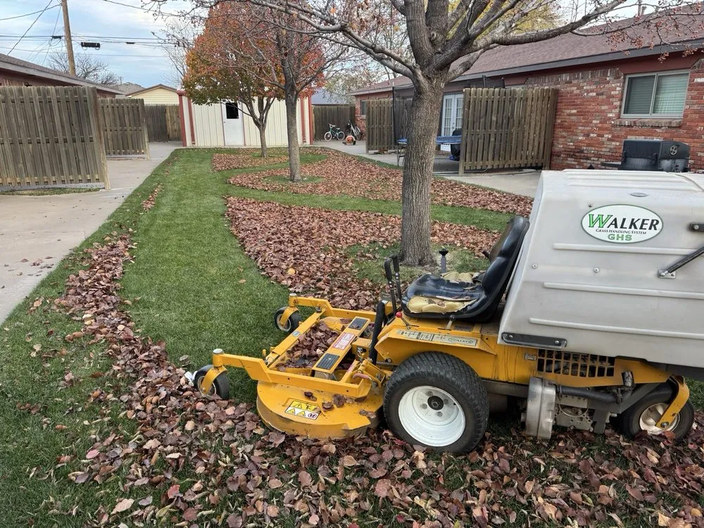 Custom outdoor landscaping in Dalhart, TX - C.G.S Yard Service