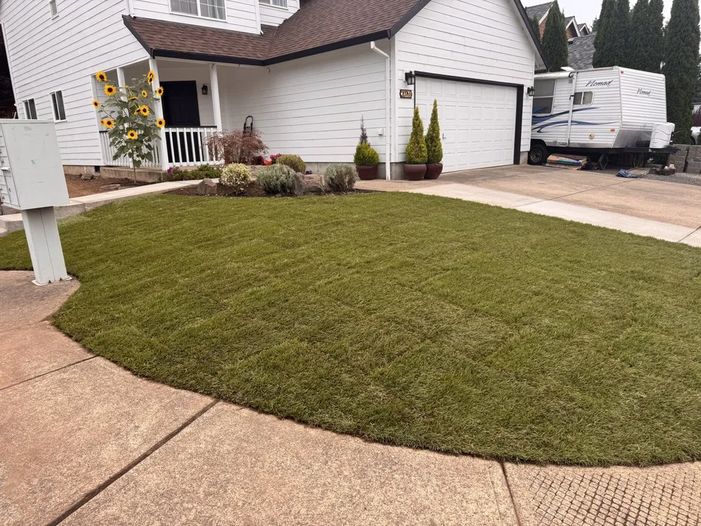 Local residential landscaping in Woodburn, OR by CGV Landscaping