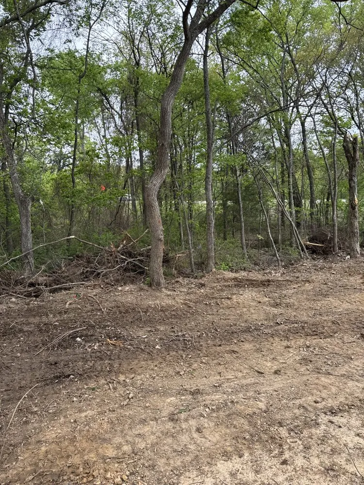 Professional yard cleanup service with custom design across Sallisaw, OK - C&H Underground