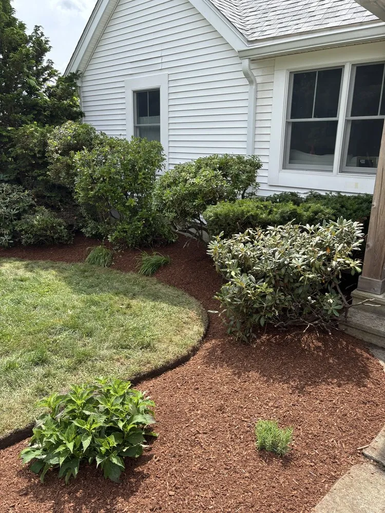 Custom landscape design in Sterling, MA by Chace Hill Lawn Care