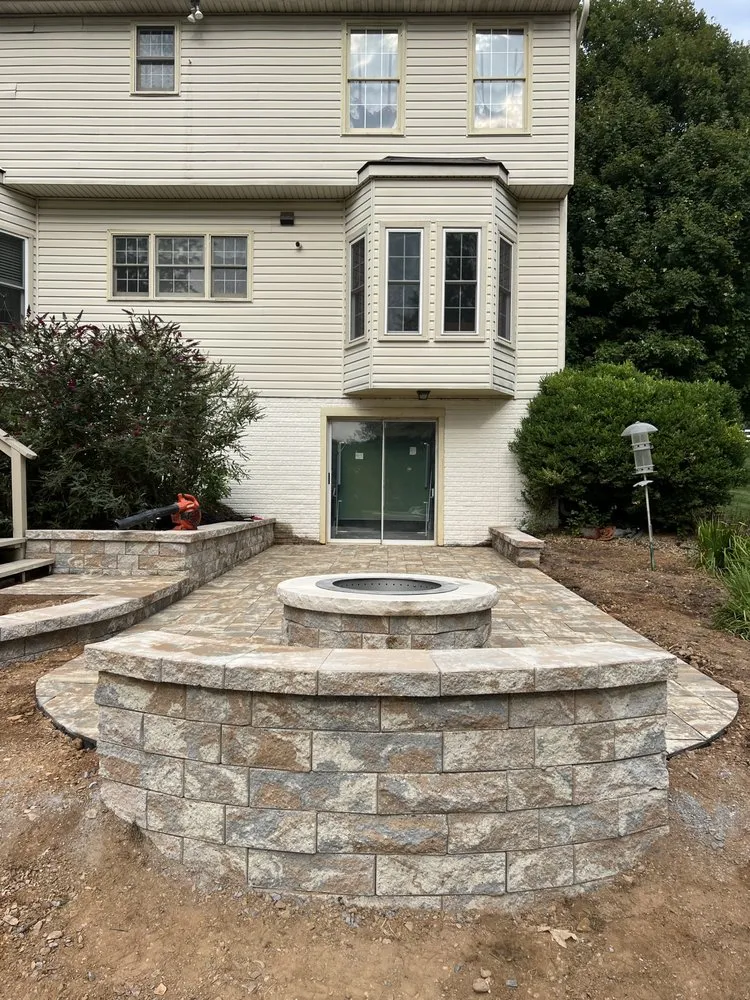 Professional landscape installation with custom design in Damascus, MD by Chaco General Contractor