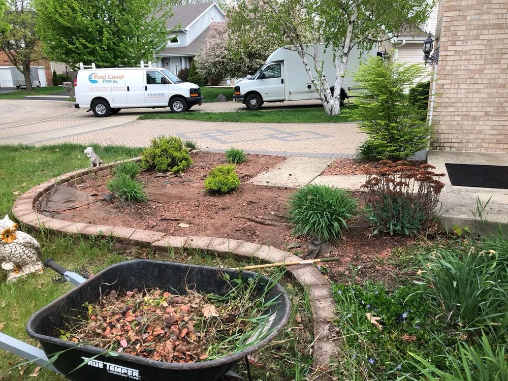 Reliable lawn care service for homes in Romeoville, IL by Chacon Landscaping