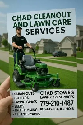 Chad Cleanout and Lawncare Service Logo