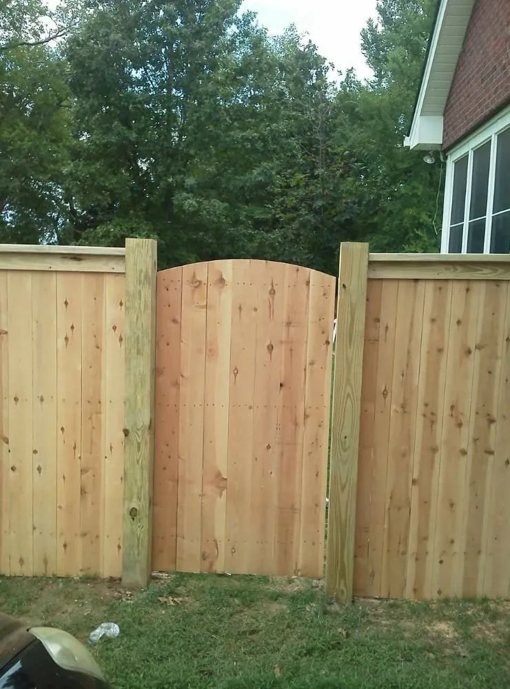 Custom landscape installation with custom design across Murfreesboro, TN - Chaffin Fence & Lawn