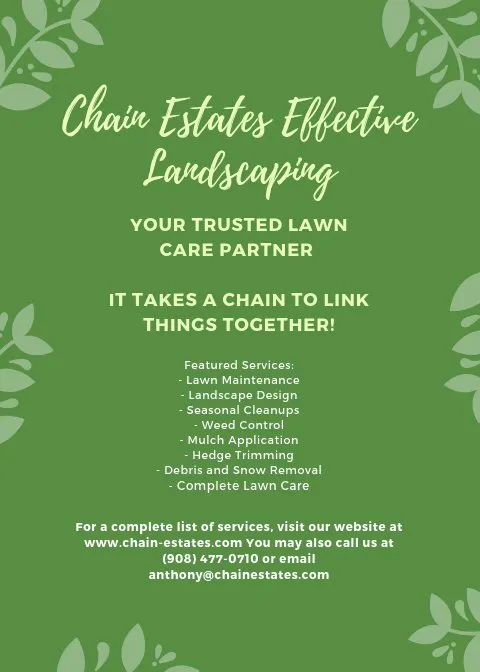 Affordable lawn care service in Union, NJ - Chain Estates