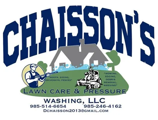 Chaisson's Lawn Care & Pressure Washing Logo