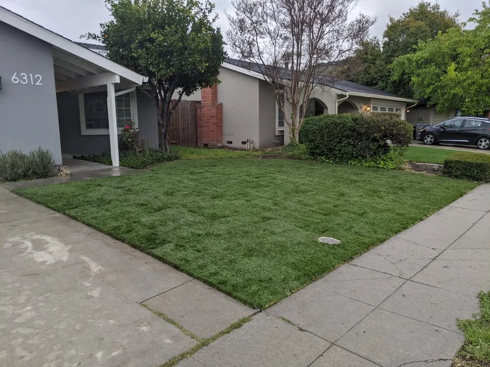 Affordable lawn mowing service with custom design in San Martin, CA by Chalos Landscape Services