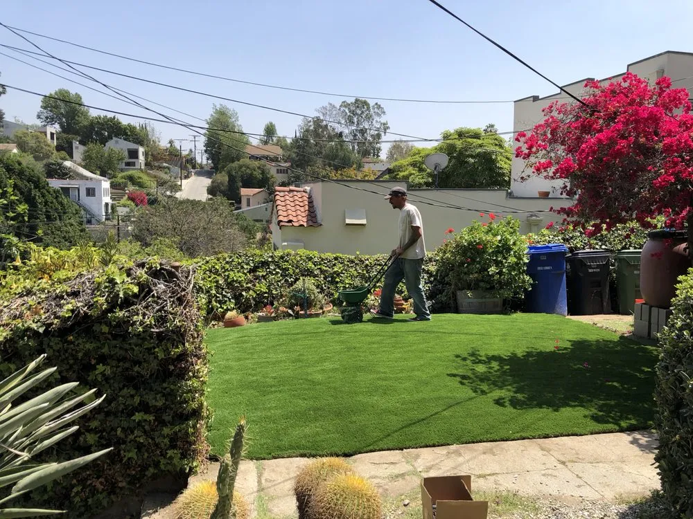 Professional lawn mowing service in Torrance, CA by Chaman