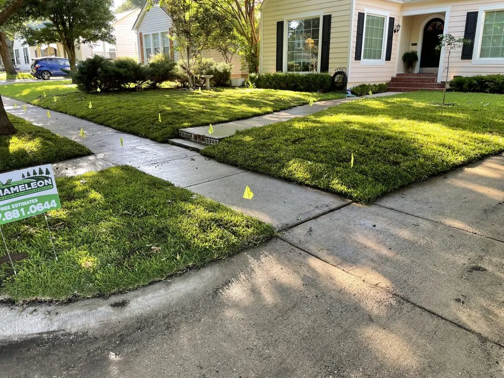 Top-rated lawn care service with custom design across Fort Worth, TX - Chameleon lawn care and landscaping