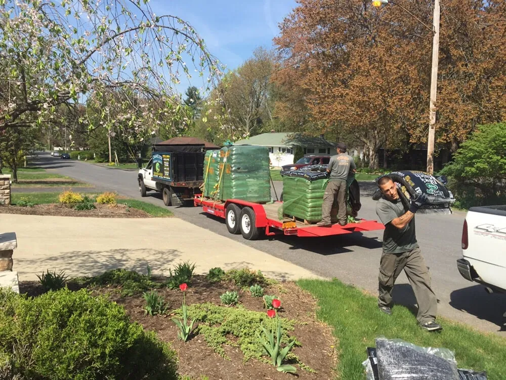 Custom landscaping services experts serving Latham, NY - Chameleon Property Services