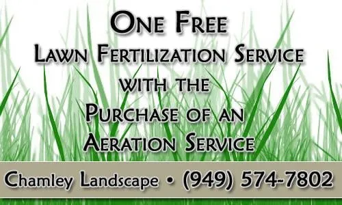 Professional lawn care service in Laguna Niguel, CA - Chamley Landscape Inc