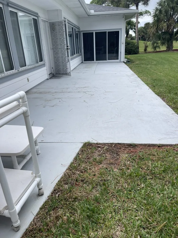 Affordable outdoor landscaping in New Smyrna Beach, FL - Champ House