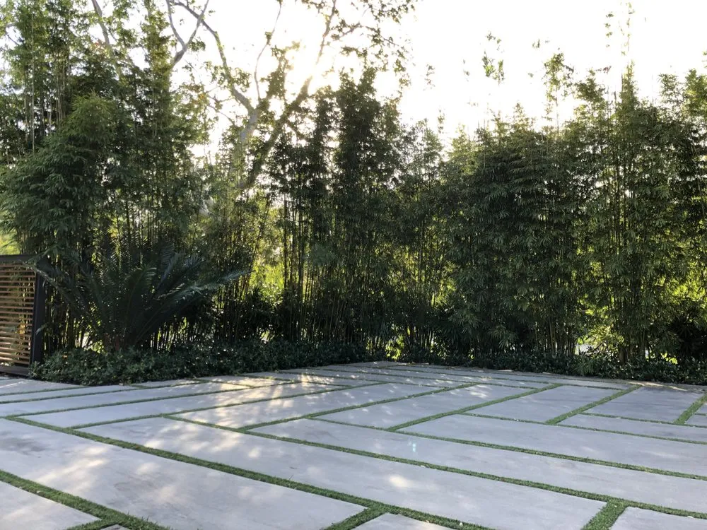 Custom landscaping services with custom design in Miami, FL by Champion Bobcat & Excavator Services