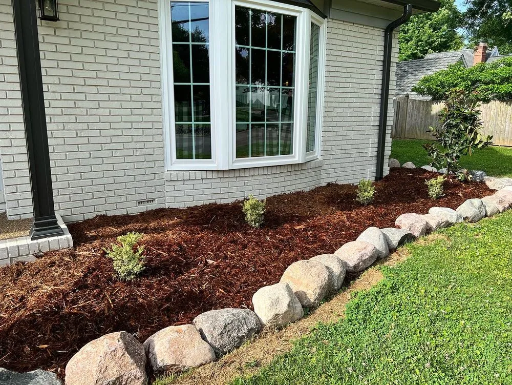 Affordable lawn mowing service in Newburgh, IN by Champion Gardens