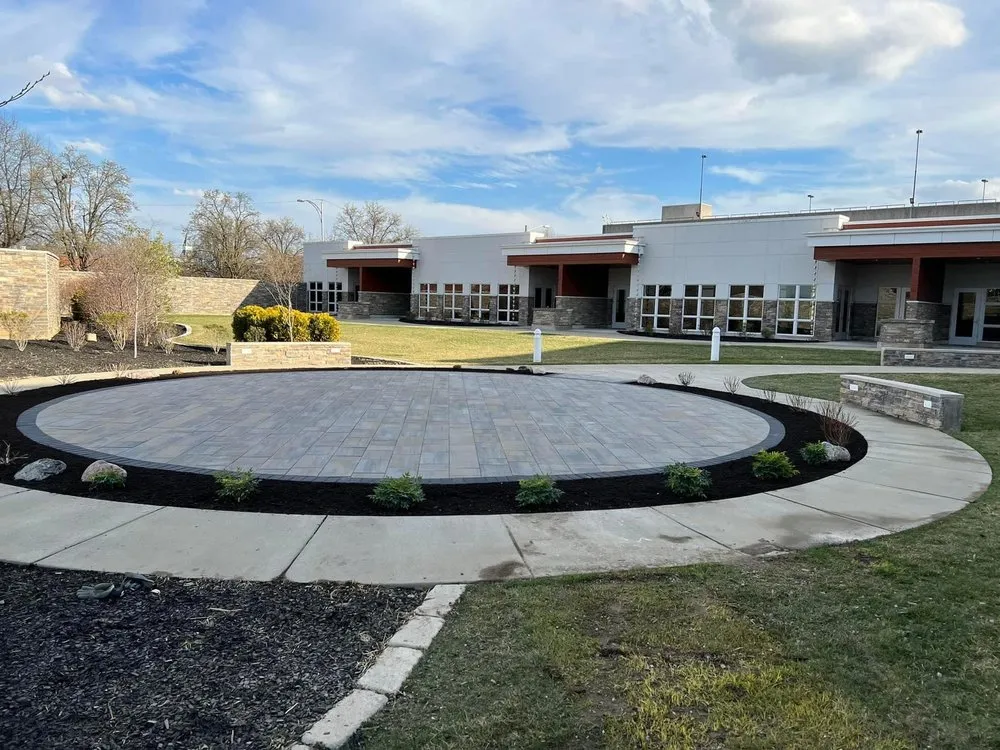 Custom landscape design for beautiful yards in Newburgh, IN by Champion Gardens