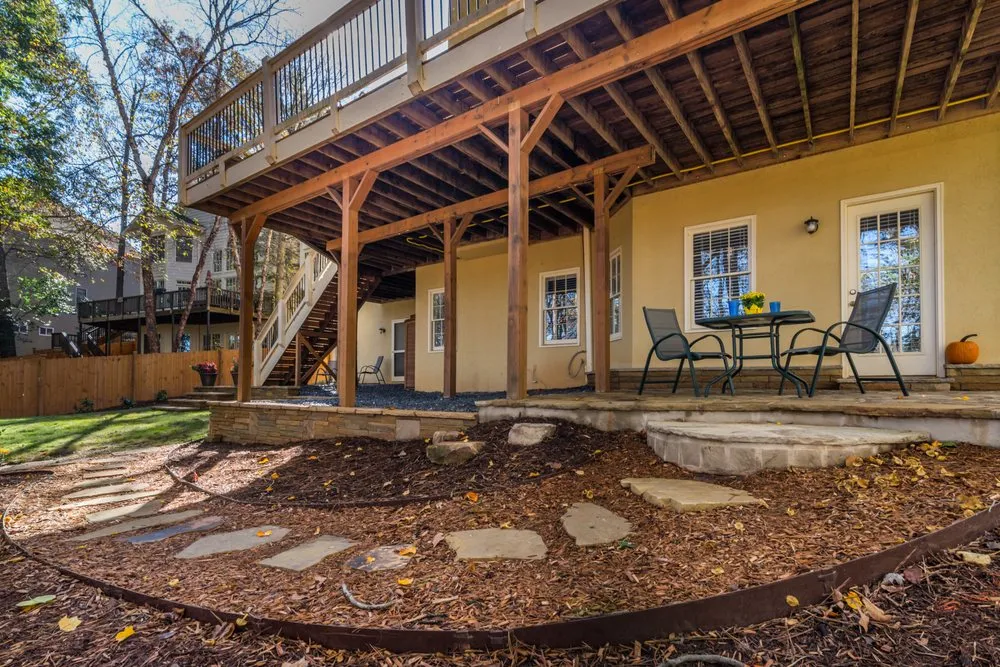 Trusted landscape installation for homes in Alpharetta, GA by Champion Outdoor Services