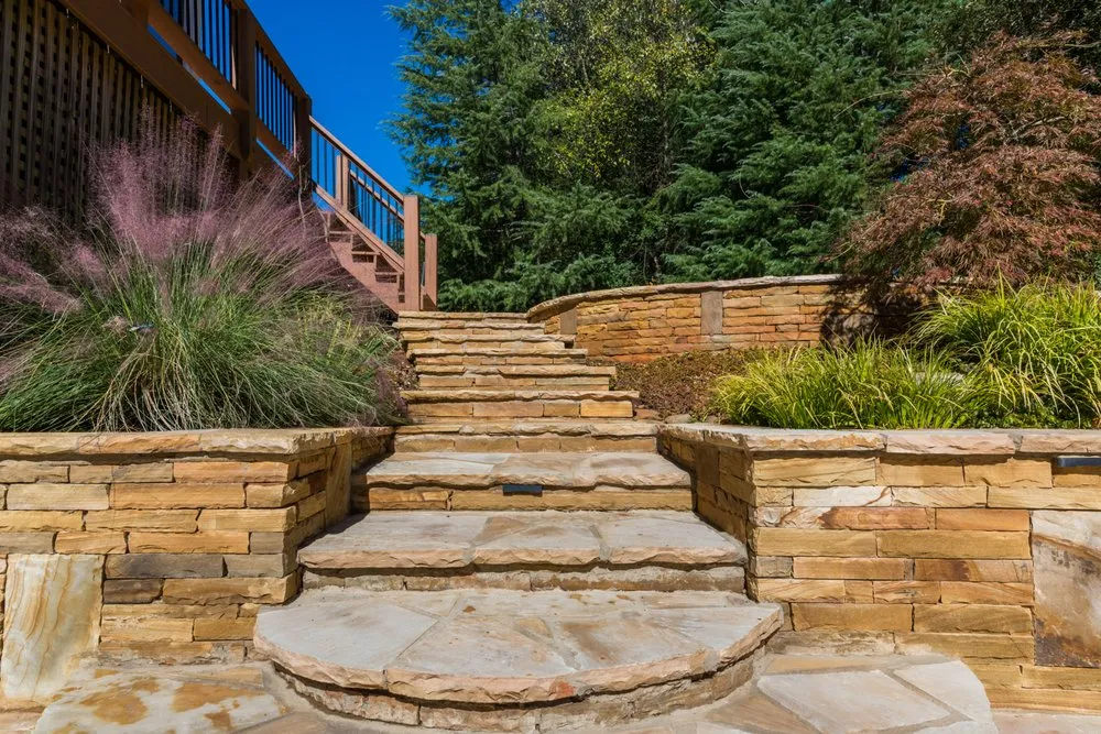 Local landscape installation in Alpharetta, GA by Champion Outdoor Services