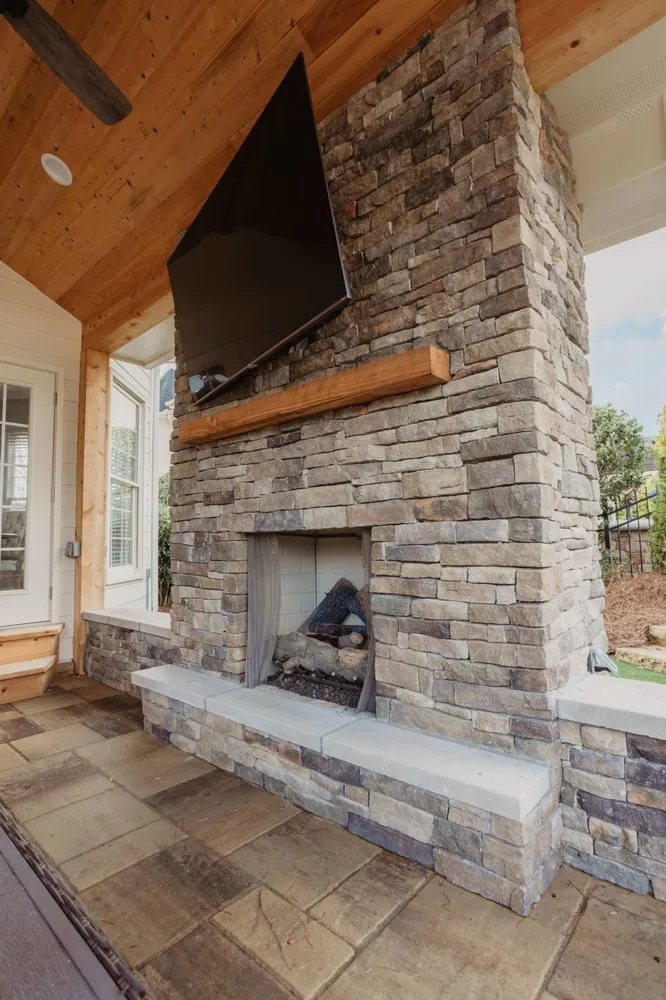 Top-rated garden landscaping for beautiful yards in Alpharetta, GA by Champion Outdoor Services