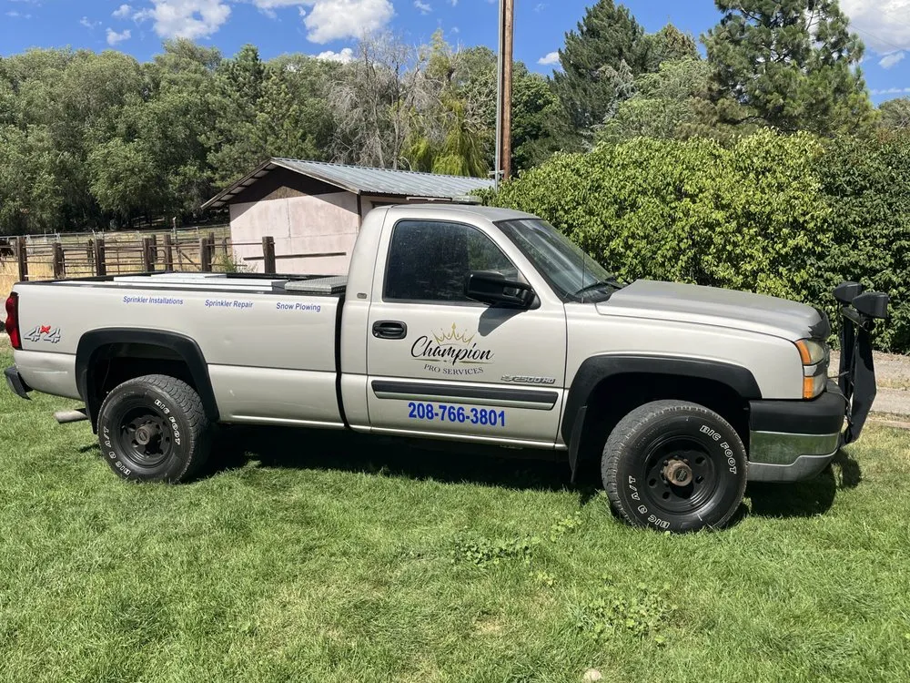 Professional landscape installation for homes in Malad City, ID by Champion Pro Services