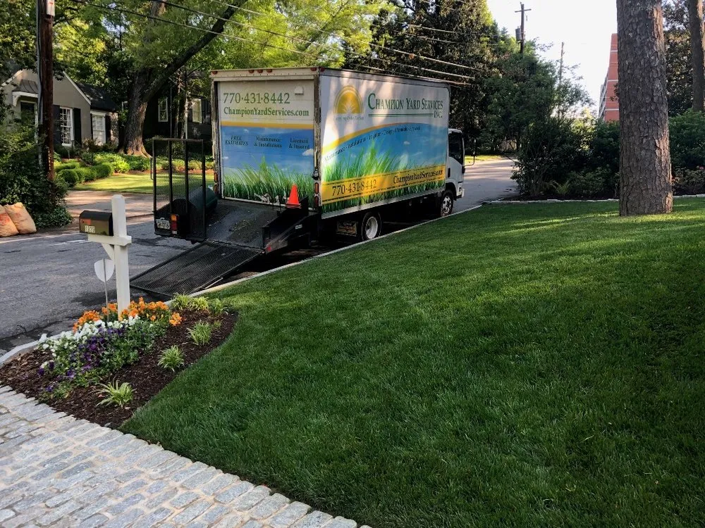 Trusted residential landscaping in Smyrna, GA by Champion Yard Services