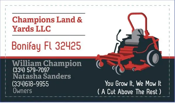 Champions Land & Yards Logo