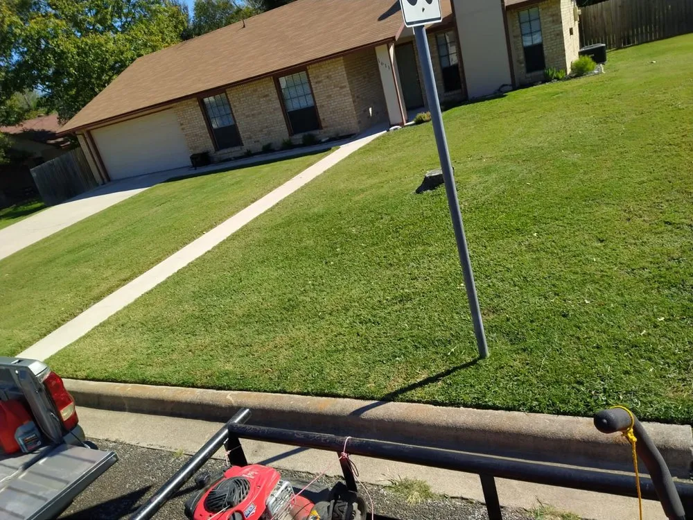 Reliable residential landscaping in Harker Heights, TX by Champions Lawn Care and More