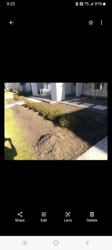 Custom landscape installation in Saint Martinville, LA - Champs Services