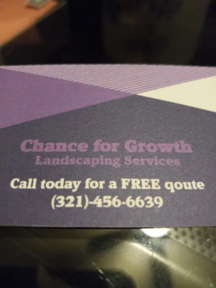 Professional residential landscaping for beautiful yards across Winter Garden, FL - Chance for Growth