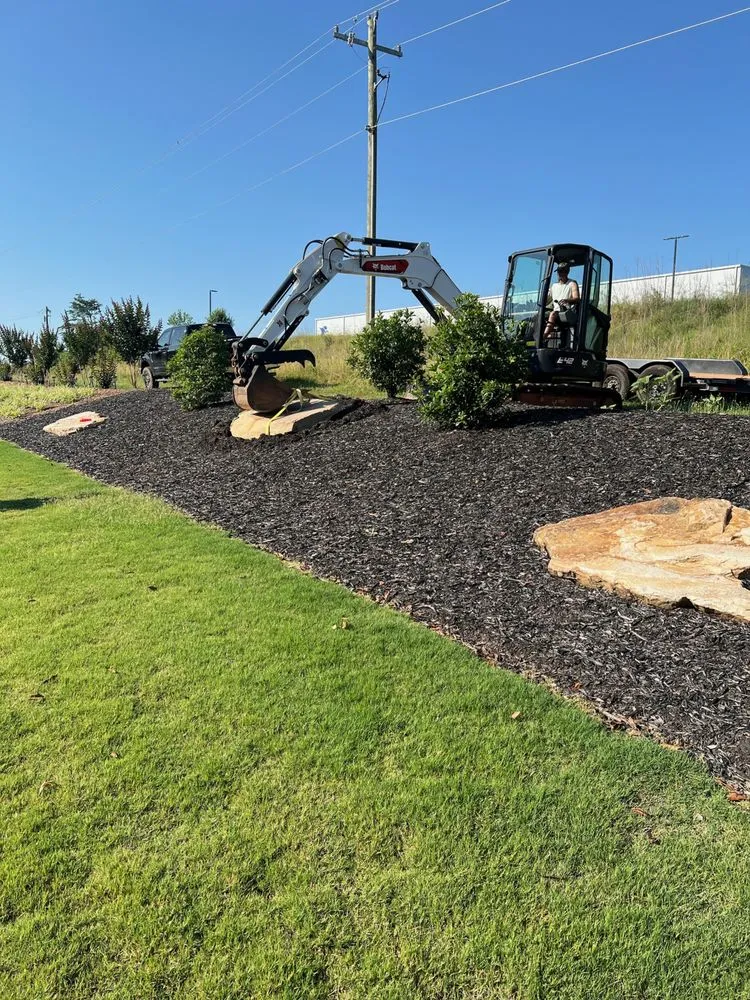 Affordable garden landscaping in Easley, SC by Chandler Brothers Landscape