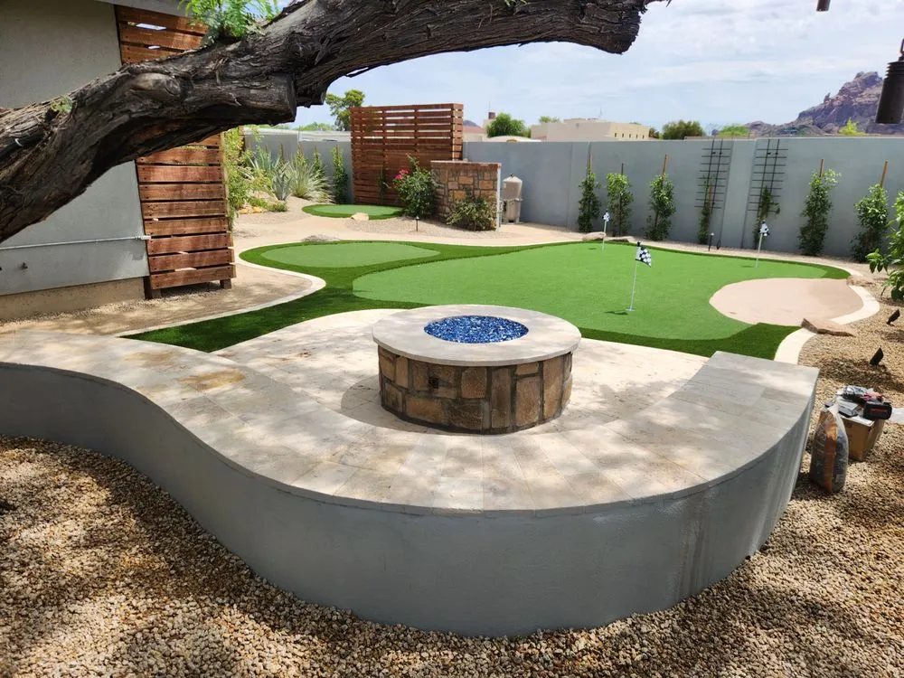 Professional yard cleanup service for residential properties across Chandler, AZ - Chandler Masonry & Landscaping Pros