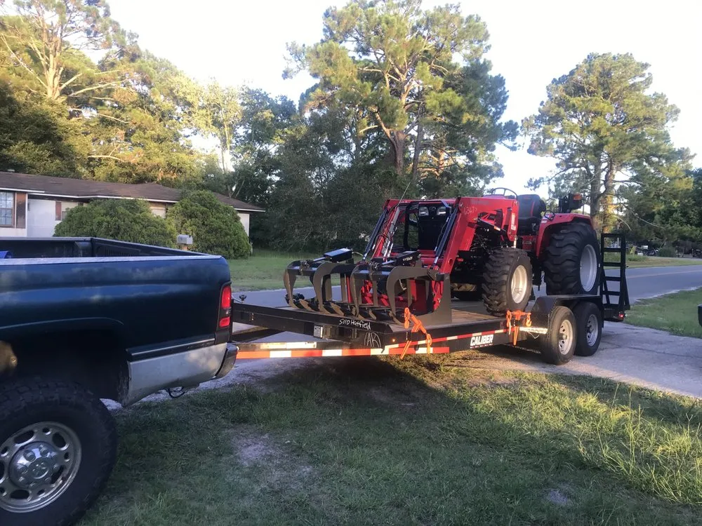 Top-rated landscape installation with custom design in Eastpoint, FL by Chandlers tractor & landscape