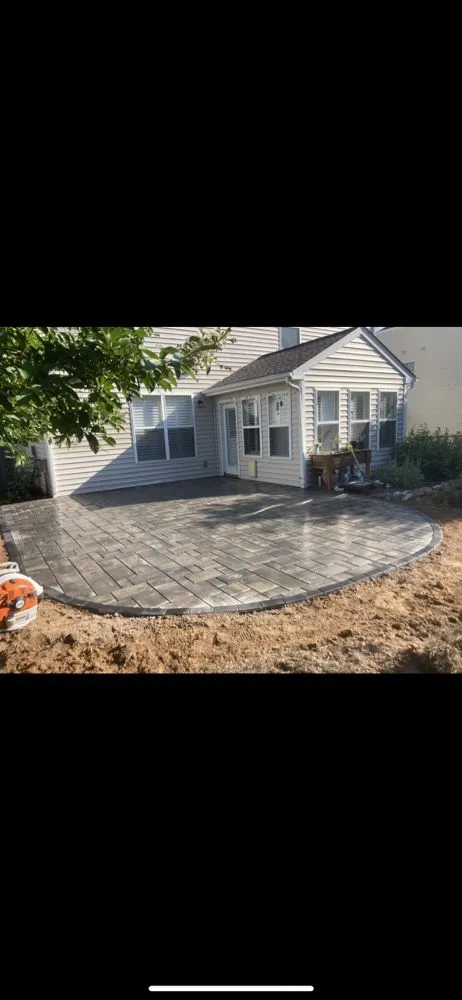 Expert lawn mowing service with custom design in Wingate, NC by Chano Landscaping