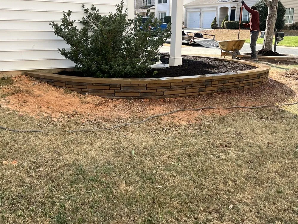 Custom landscaping services with custom design across Wingate, NC - Chano Landscaping