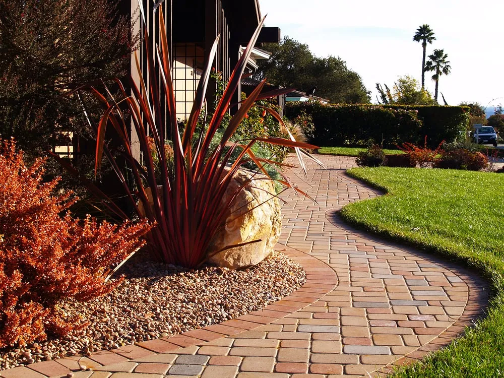 Professional lawn mowing service with custom design across Santa Maria, CA - Chaparral Pavers & Landscaping