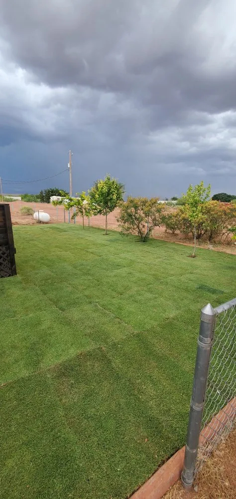 Expert landscape installation for residential properties in Alamogordo, NM by Chaparros Personal Maintenance